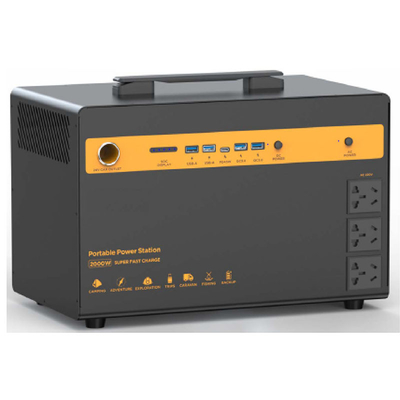 van de de Energieopslag van 25.6V 54Ah 432000Ah Draagbaar van het het Systeem2000w Lithium de Batterijpak