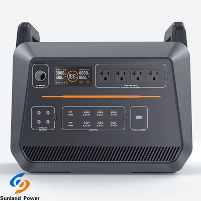 Draagbare van de de Generatorvoeding van het de Zonne-energiesysteem van 25.6V 81Ah 648000Ah de Machtsbank