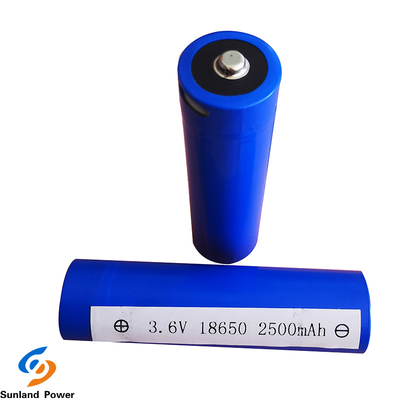 Herladenlithium Ion Cylindrical Battery ICR18650 3.6V 2500mah met USB-Terminal