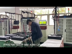 de Batterijpak van 48V 42AH IFR32700 16S7P LiFePO4 voor Robot