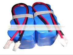 12.8V 4.6AH Li-ion Elektrisch gereedschap Oplaadbare batterijen vervanging Voor Playmobile